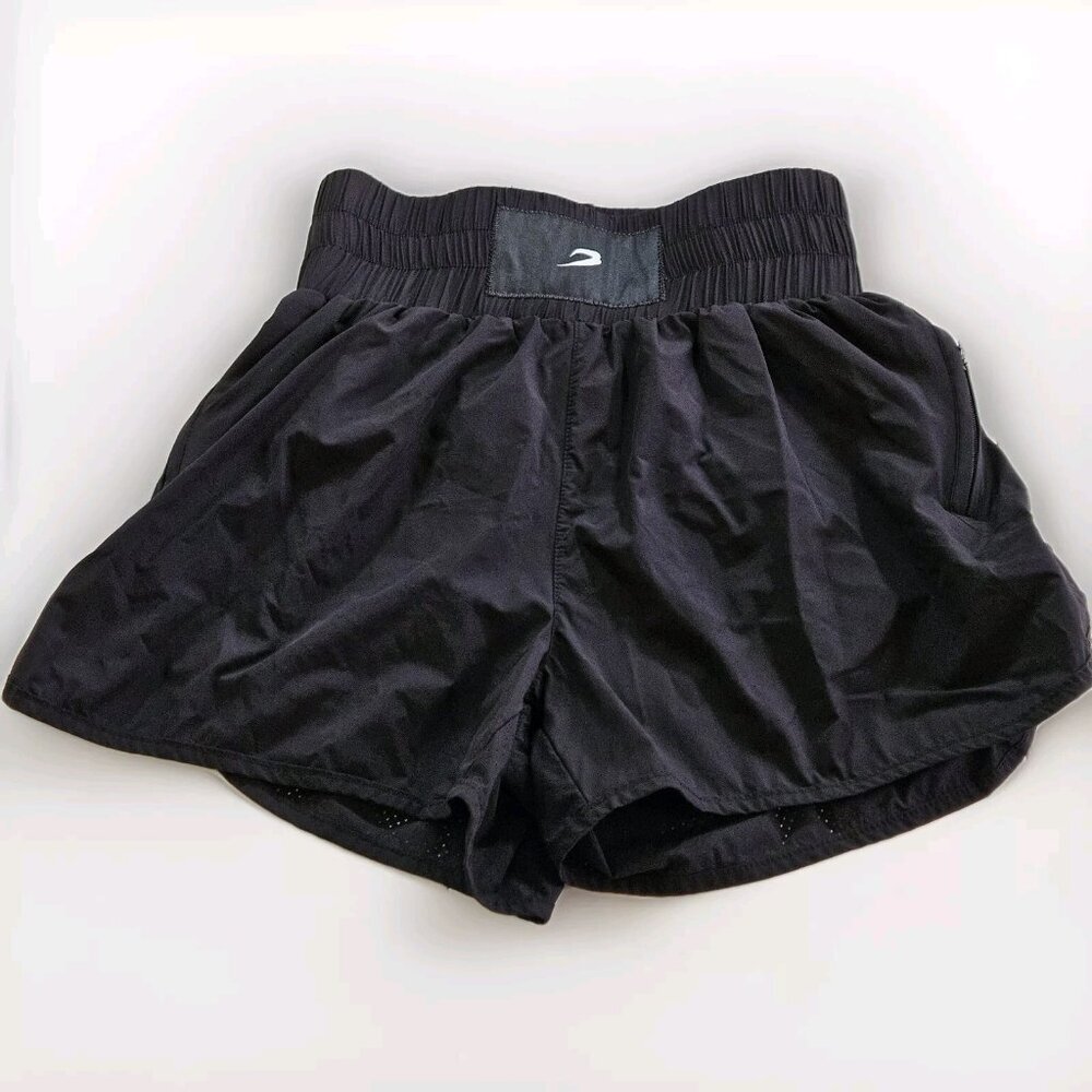 Boxraw Boxing Shorts Womens S Black Lightweight Pockets Stretch Lined Gym Active